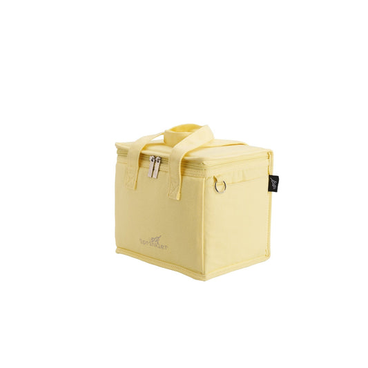 Fergus Insulated Canvas Lunch Bag - Popcorn