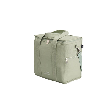 Millie Insulated Canvas Lunch Bag, Medium - Agave