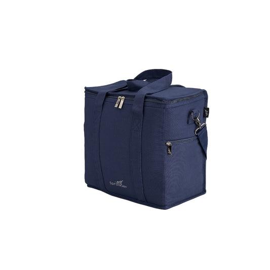 Millie Insulated Canvas Lunch Bag, Medium - Navy