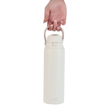 Leo Sip and Chug Insulated Bottle 950ml - Sand Dune