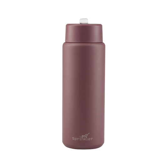 Sprinkler Murphy Insulated Bottle with Strap 1L - Red Mahogany