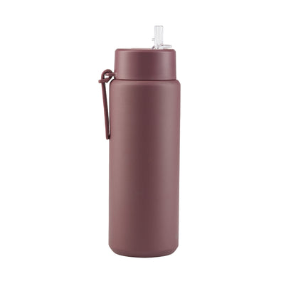 Sprinkler Murphy Insulated Bottle with Strap 1L - Red Mahogany