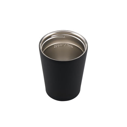 Luna Double Wall Insulated Cup 236ml / 8oz - Black