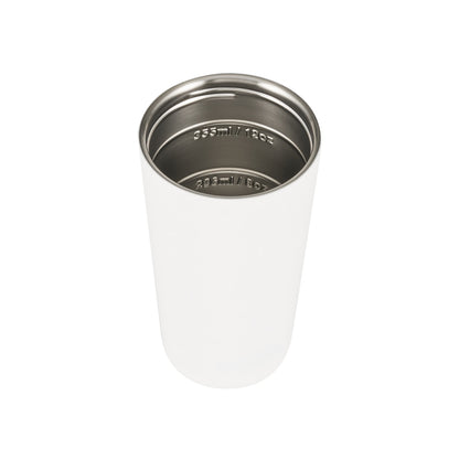 Luna Double Wall Insulated Cup 355ml / 12oz - Brilliant White