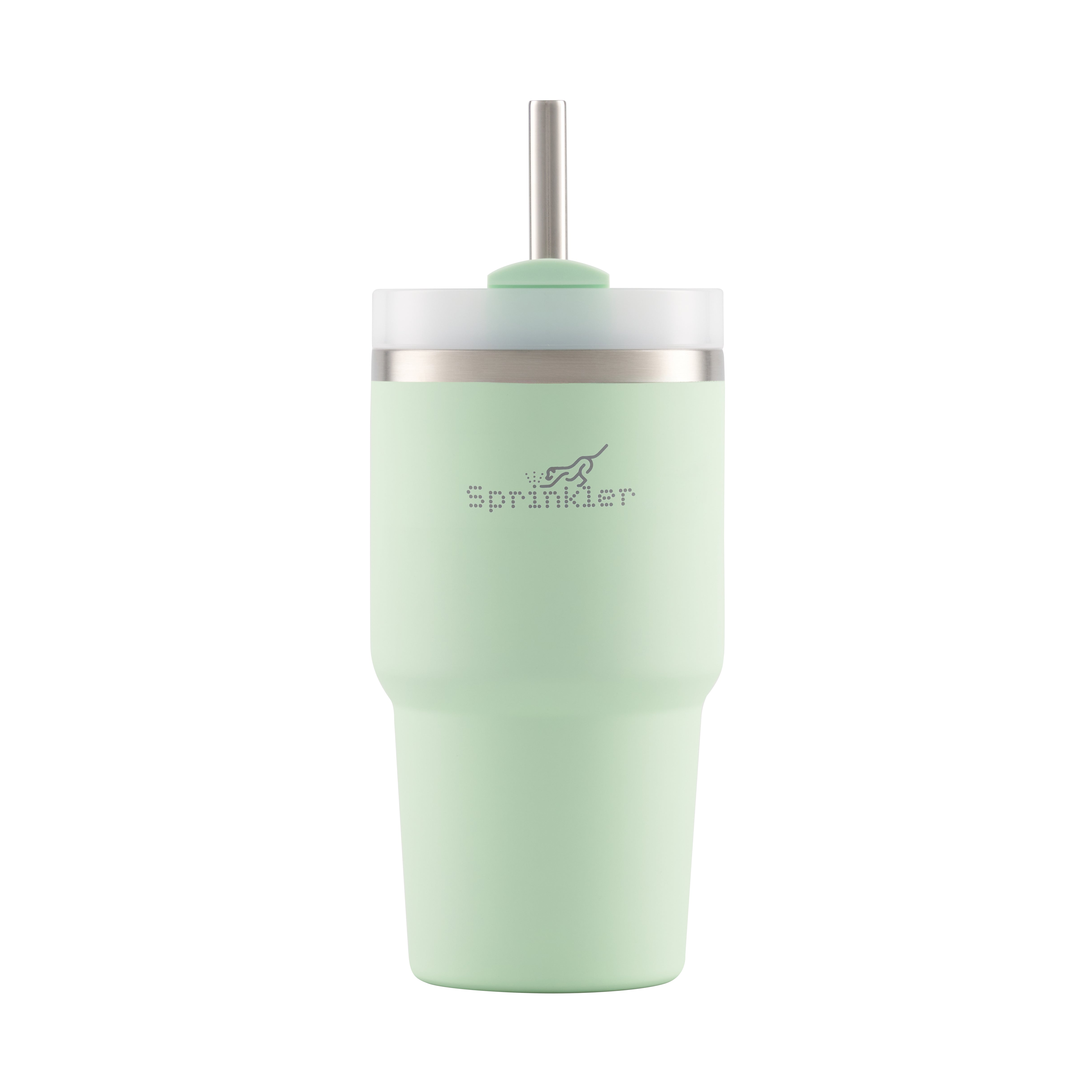 Coco Insulated Smoothie Tumbler 550ml - Soft Mint | Sprinkler | Matchbox