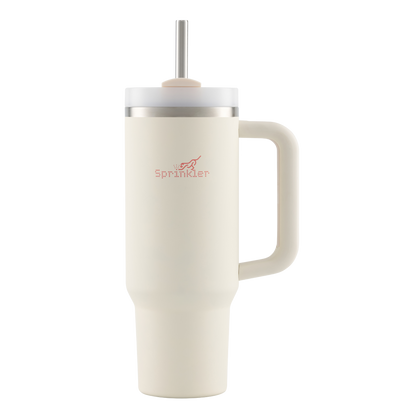 Sunny Insulated Tumbler with Straw Lid 1L Colour sand dune 