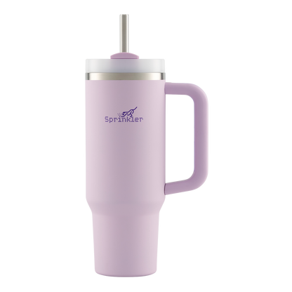 Sunny Insulated Tumbler with Straw Lid 1L Colour lilac 