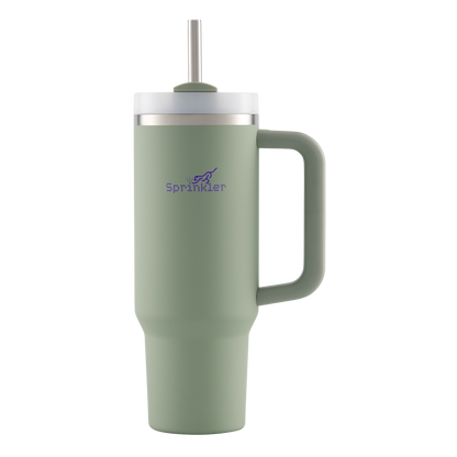 Sunny Insulated Tumbler with Straw Lid 1L Colour Agave 