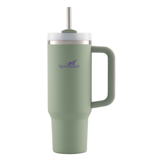 Sunny Insulated Tumbler with Straw Lid 1L Colour Agave 