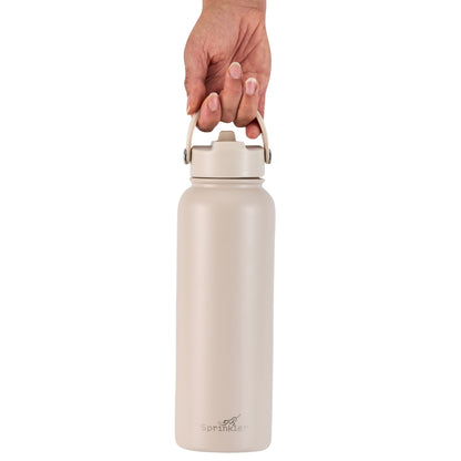 Sprinkler Bella Sipper Insulated Bottle 1.1 Litre - Grey Morn