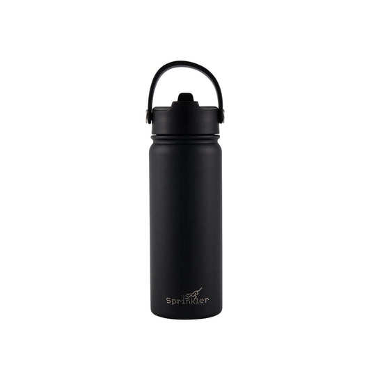 Bella Sipper Insulated Bottle 550ml - Black