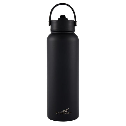 Bella Sipper Insulated Bottle 1.1 Litre - Black
