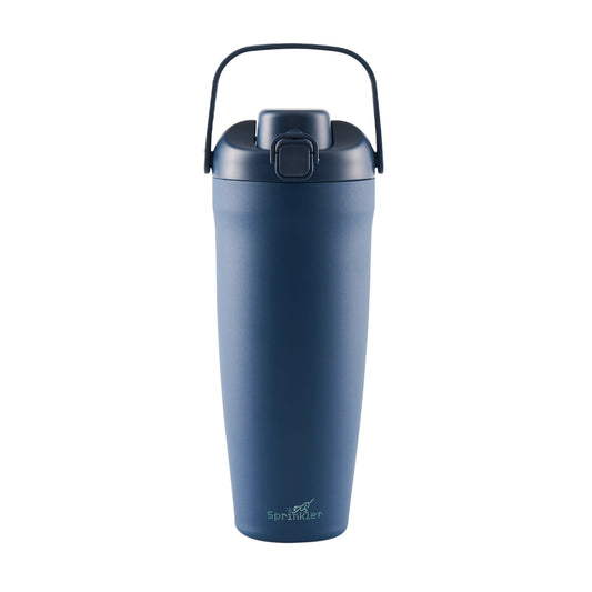 Sprinkler Poppy Insulated Bottle Dual Sip and Chug 950ml - Navy