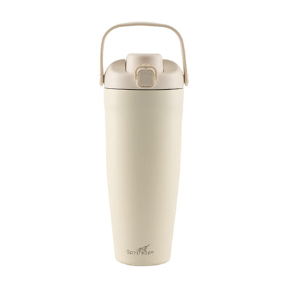 Sprinkler Poppy Insulated Bottle Dual Sip and Chug 950ml - Sand Dune