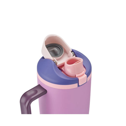 FreeSip Tumbler Stainless Steel Insulated 40oz Pretty in Purple (Purple)