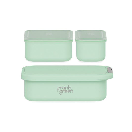 frank green Lunch Container With Silicone Lid Mint Gelato