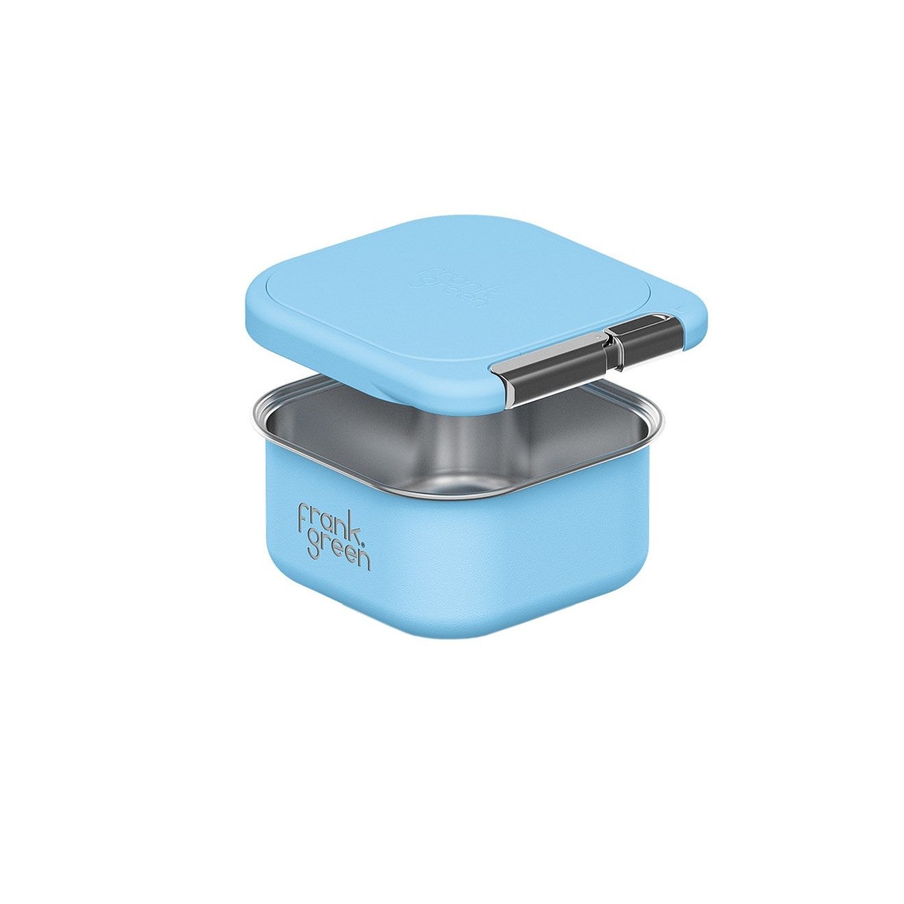 frank green Snack Container With Silicone Lid Sky Blue