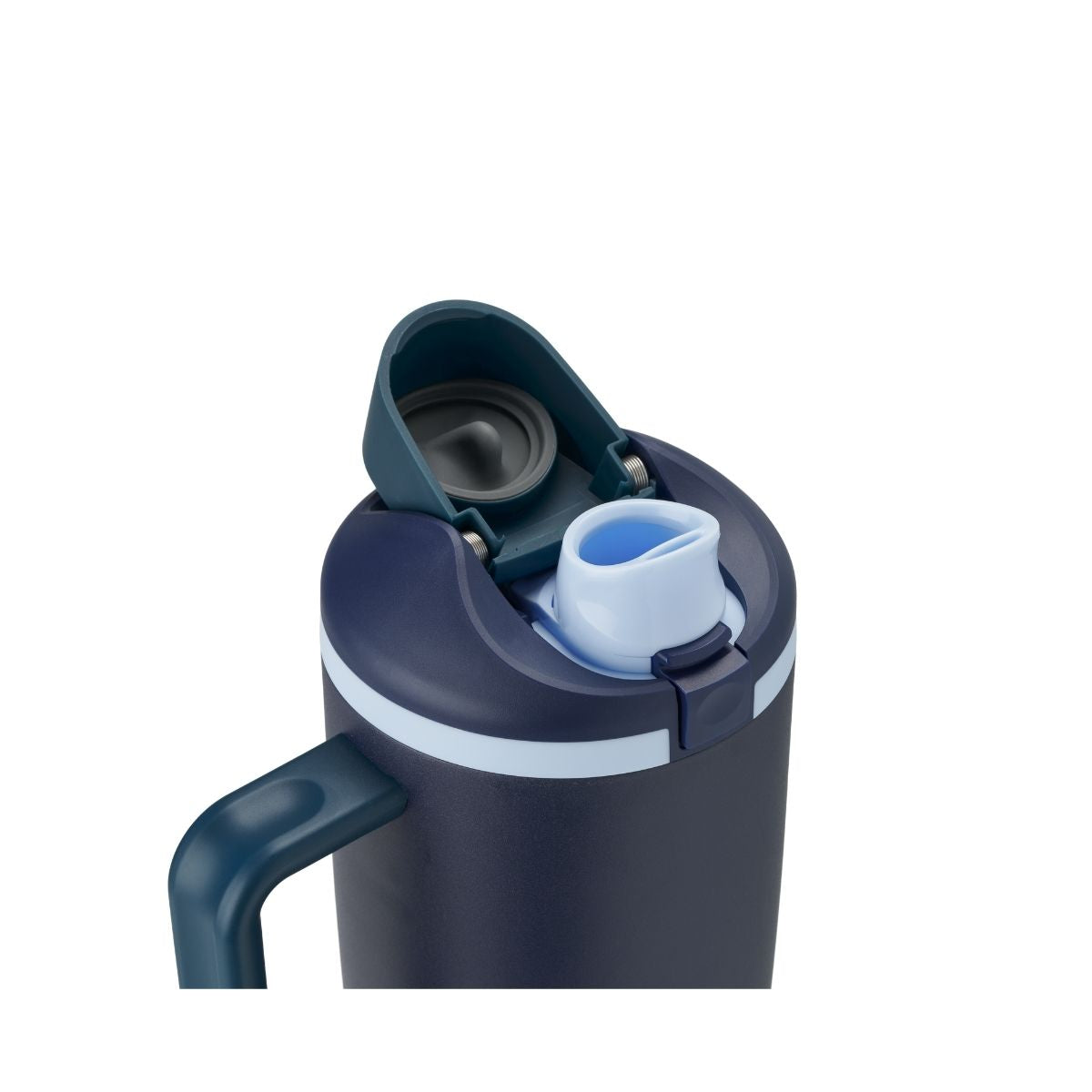 FreeSip Tumbler Stainless Steel Insulated 40oz Sea Captain (Blue)