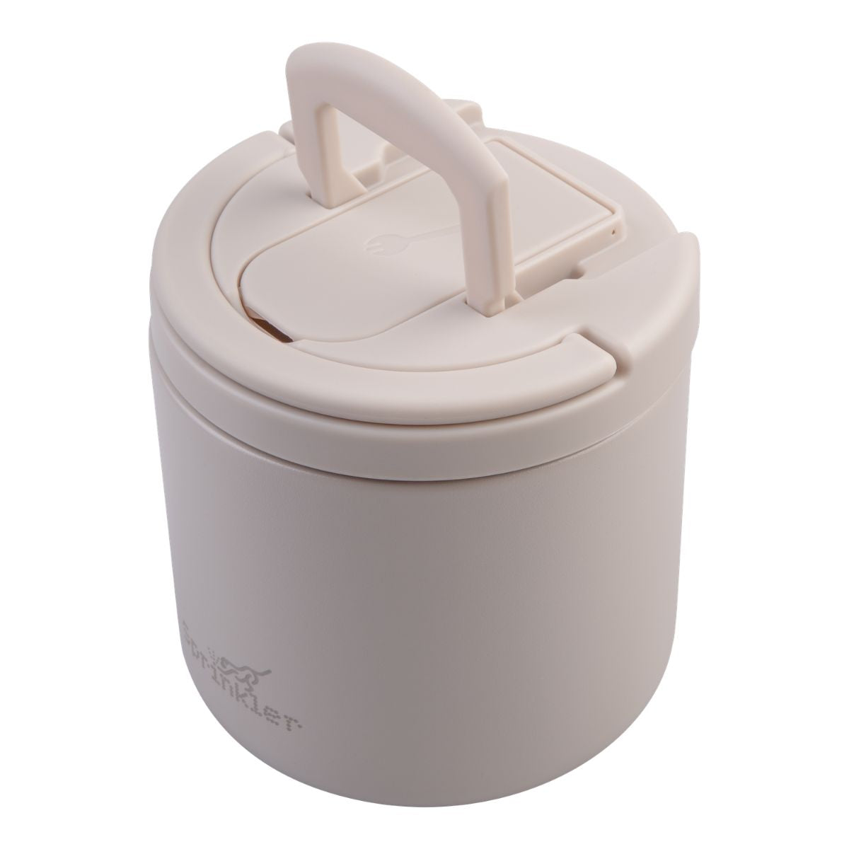 Harley Insulated Food Flask With Spork 500ml - Grey Morn
