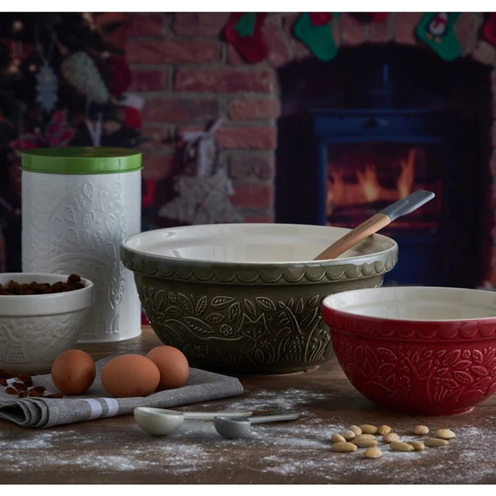 In the Forest Burgundy Mixing Bowl 21Cm