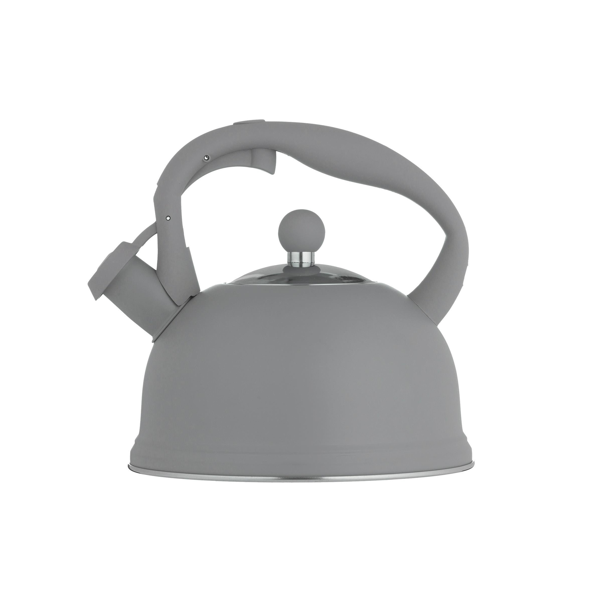 Stove Top Kettle 1.8L Grey Typhoon Matchbox