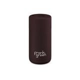 frank green 12oz Reusable Cup - Push Button Lid - Chocolate