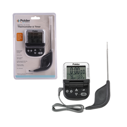 Polder Digital In Oven Thermometer and Timer
