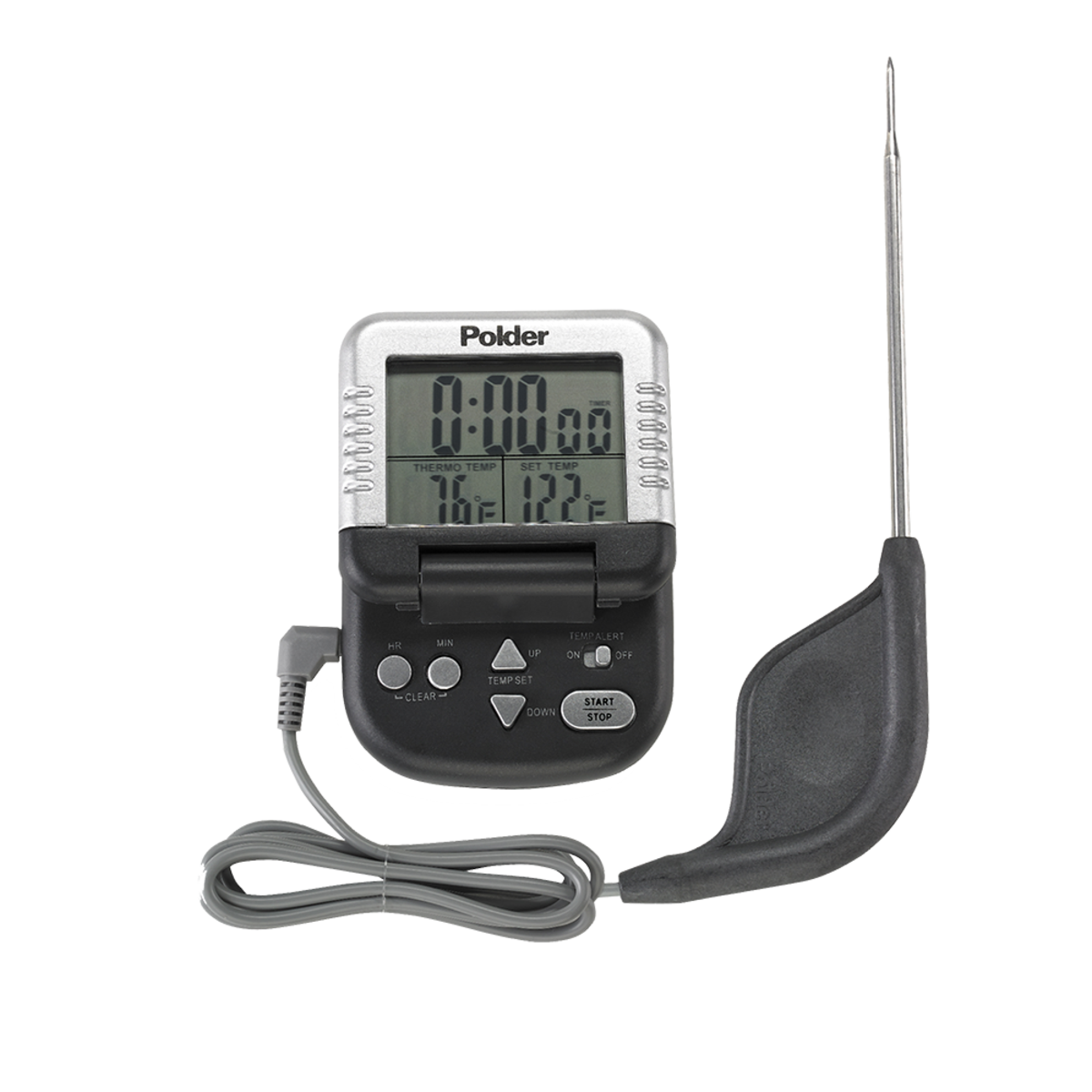 Polder Digital In Oven Thermometer & Timer Close Up