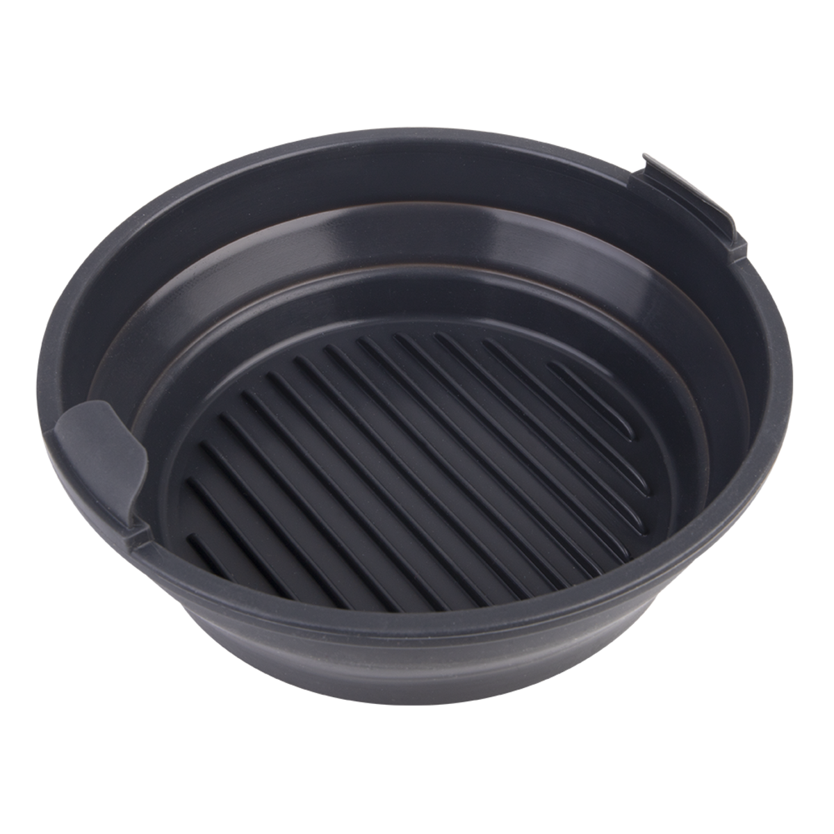 Daily Bake Silicone Round Collapsible Air Fryer Basket 22cm Close Up