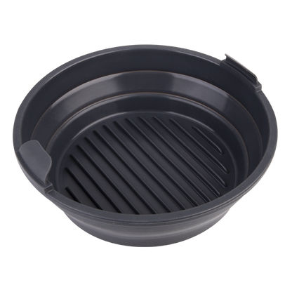 Daily Bake Silicone Round Collapsible Air Fryer Basket 22cm Close Up