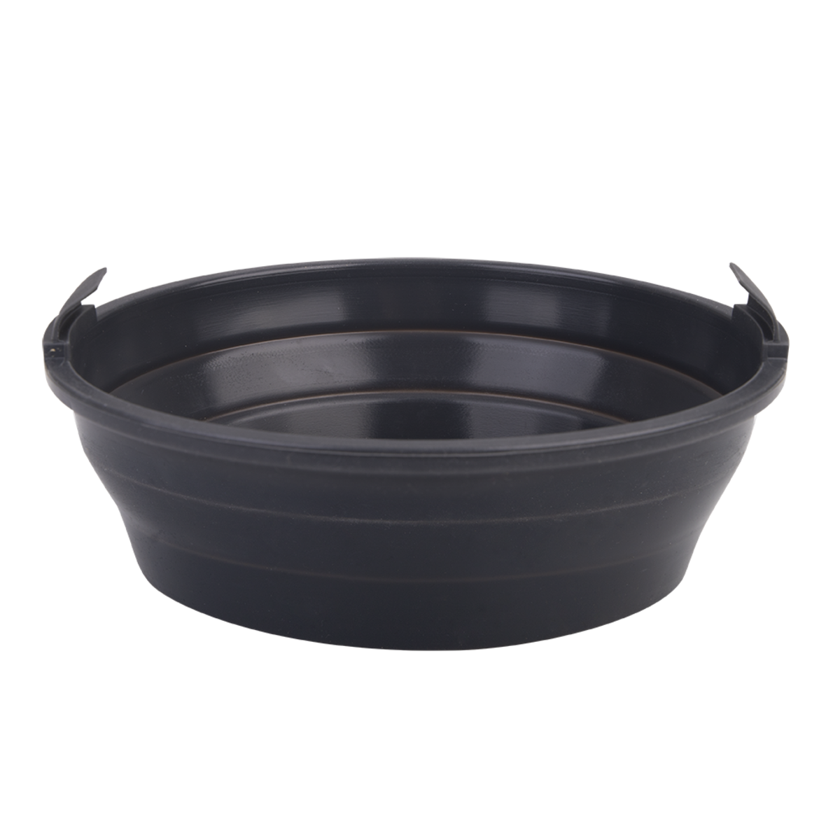 Daily Bake Silicone Round Collapsible Air Fryer Basket from Side View