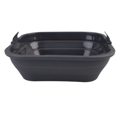 Daily Square Collapsible Air Fryer Basket from Side View