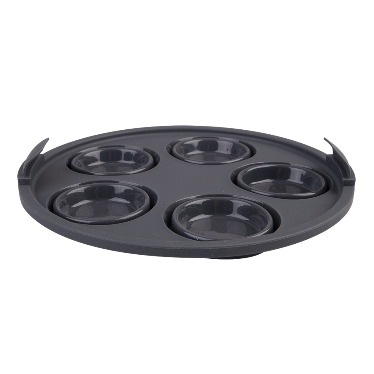 Daily Bake Silicone Round Collapsible 5 Cup Muffin Pan 22cm