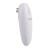 Touch and Go Auto Safety Can Opener White Side Angle View