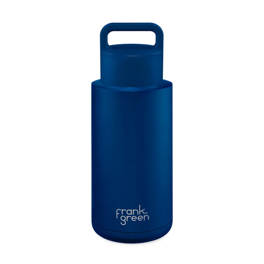 34oz Reusable Grip Bottle - Deep Ocean
