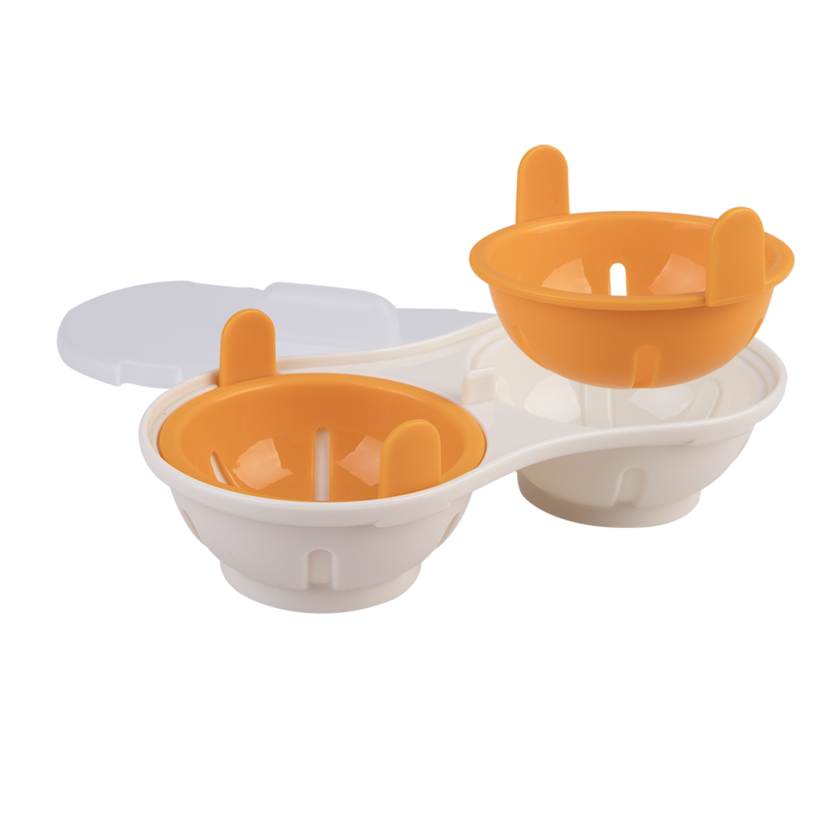 Microwave Double Egg Poacher