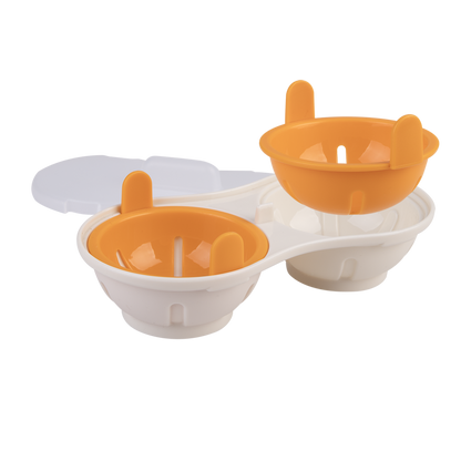 Microwave Double Egg Poacher