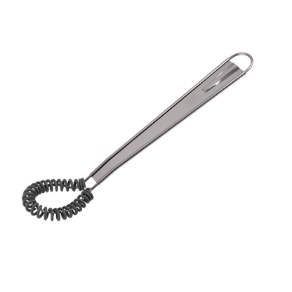 Appetito Silicone Little Gem Sauce Whisk - Charcoal Grey