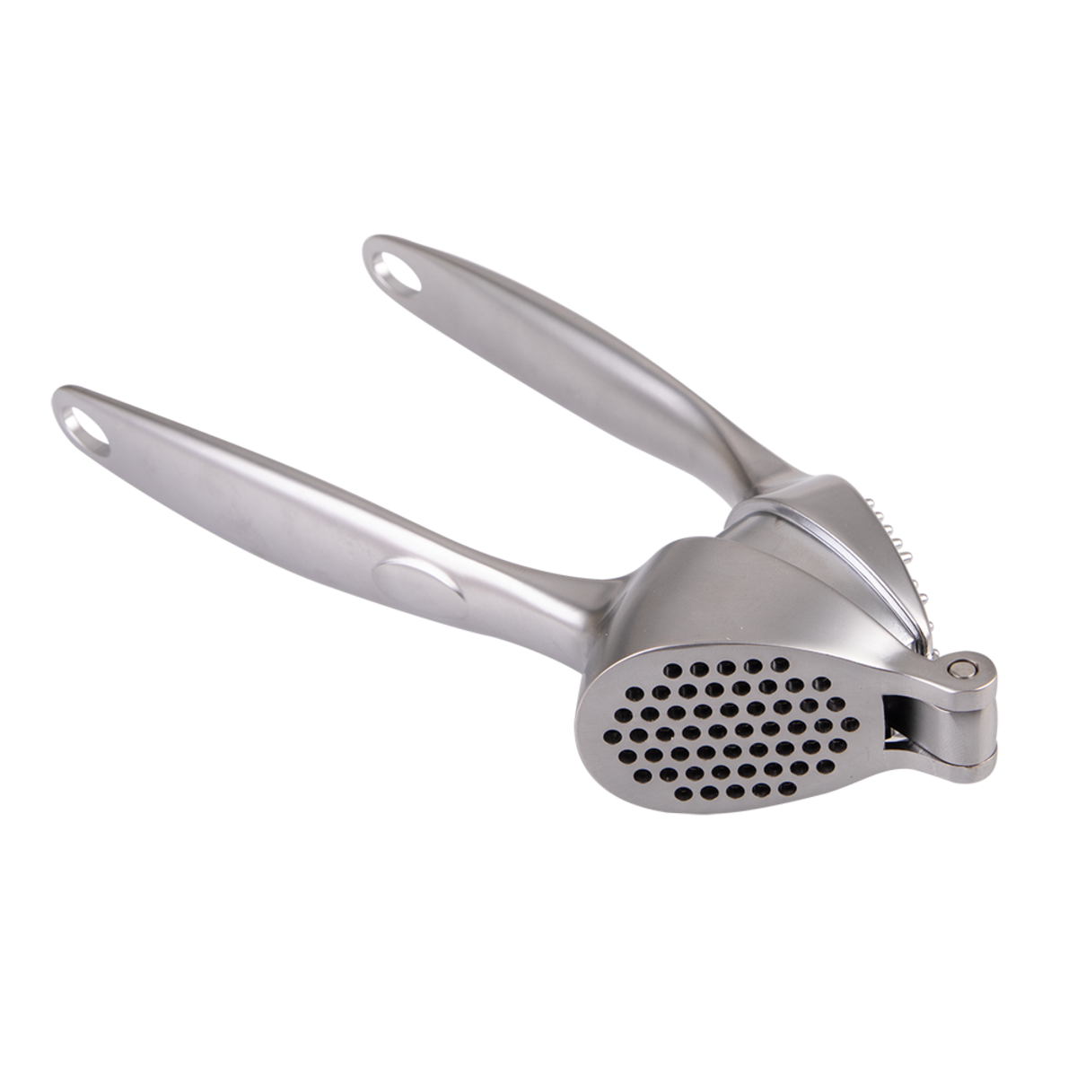 Appetito Easy Clean Garlic Press Open