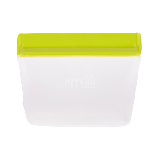 Appetito Reusable Mini Snack Bag 1 cup green