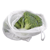 Appetito Mesh Produce Bag Set of 5 with Produce