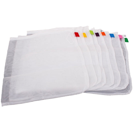 Appetito Mesh Produce Bags - Set of 8