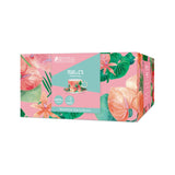 Teas and Cs Tropicana Straight Mug 380ML Blue Gift Boxed