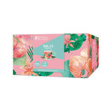 Teas and Cs Tropicana Breakfast Cup and Saucer 400ML Pink Gift Boxed