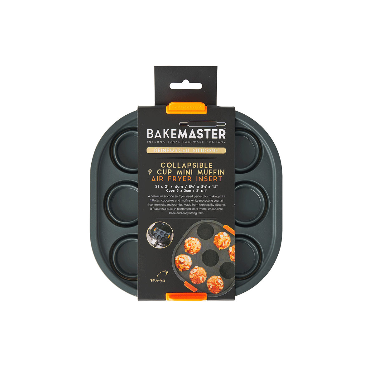 Bakemaster 9 Cup Airfryer 21cm in Packaging