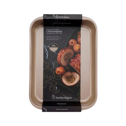 Stanley Rogers Ceramabake Roasting Pan 39x29.5x6cm