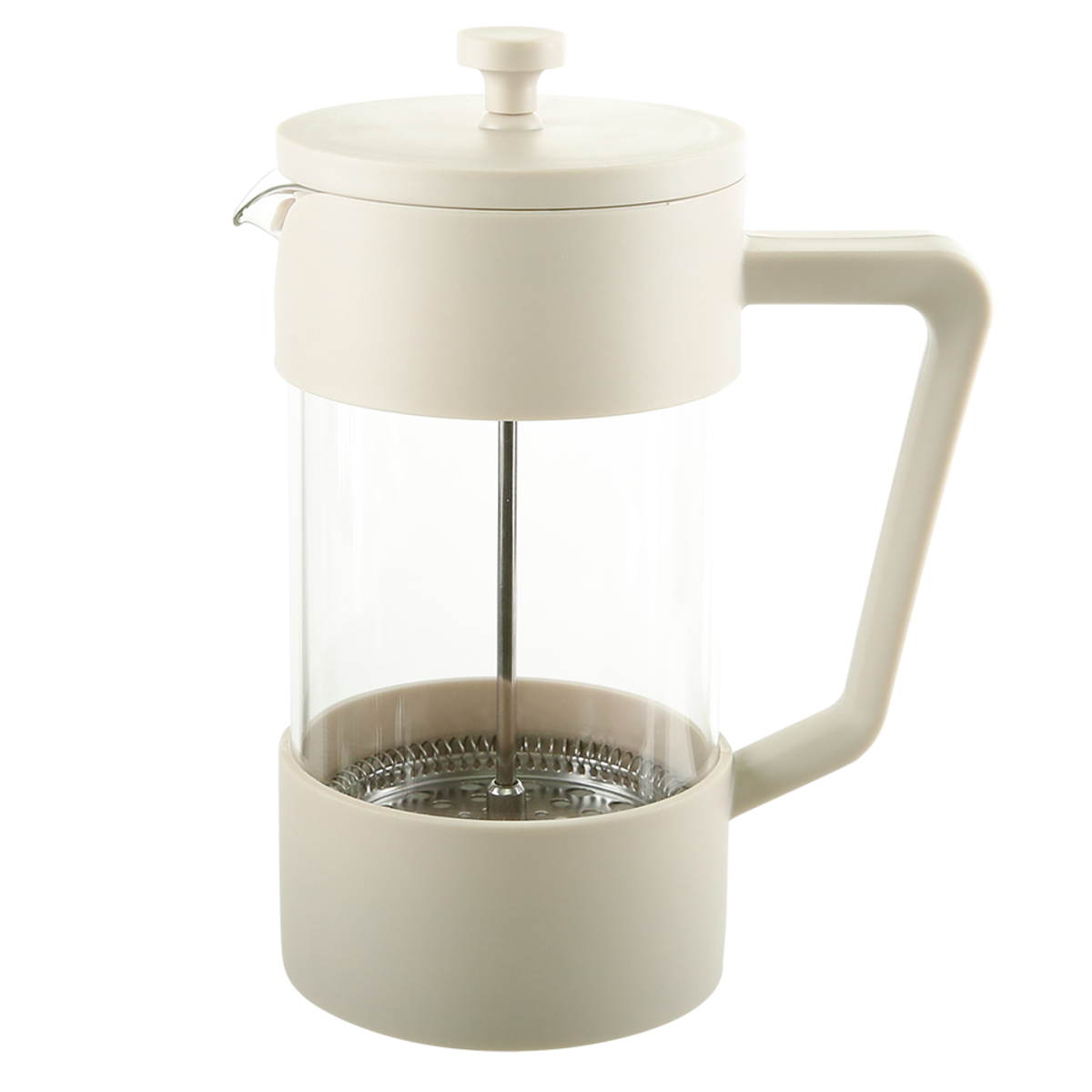 Casa Barista Oslo Accent Coffee plunger 3 Cup  350ml Cream