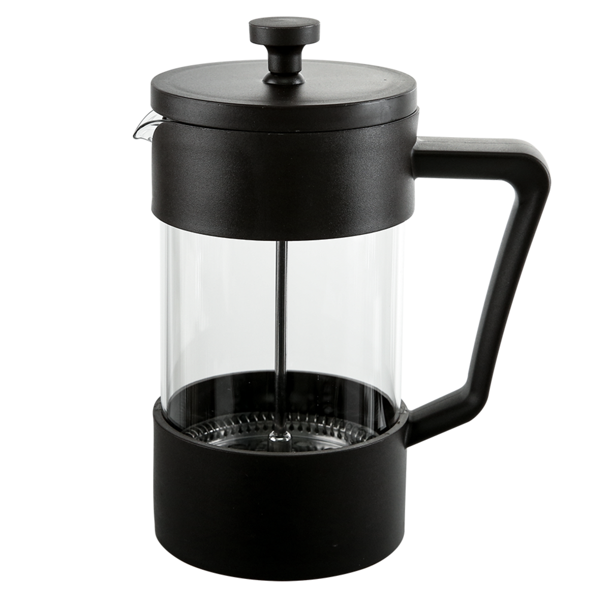 Casa Barista Oslo Accent Coffee Plunger 5 Cup 600ml - Black