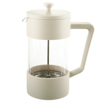 Casa Barista Oslo Accent Coffee Plunger 5 Cup 600ml Cream