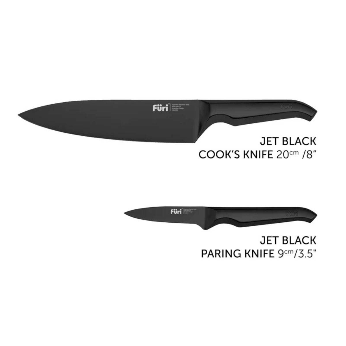 Furi Jet Black 2 Piece Set